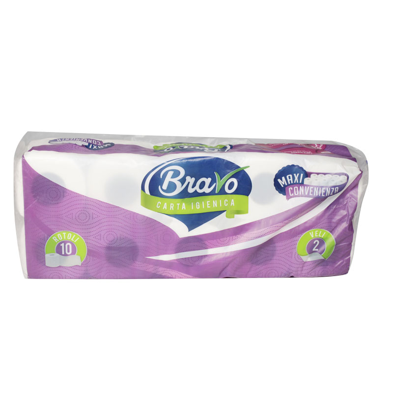 Bravo – carta igienica 2 veli – 10 rotoli